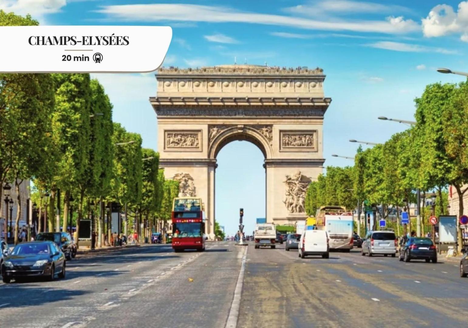 216 Suite Vintage Spirit - Superb Apartement Paris Exterior foto