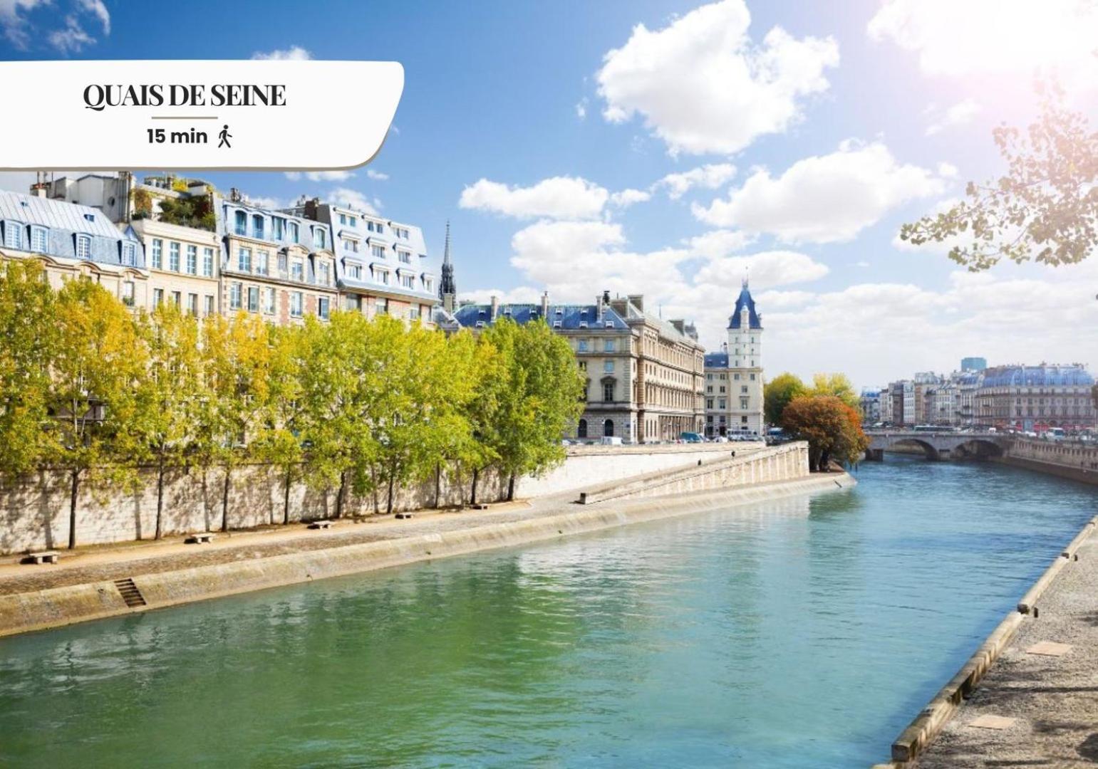216 Suite Vintage Spirit - Superb Apartement Paris Exterior foto